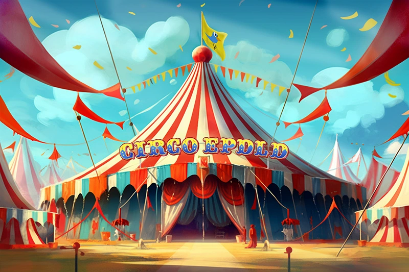 Dibujo de la Carpa del Gran Circo de EPDLD