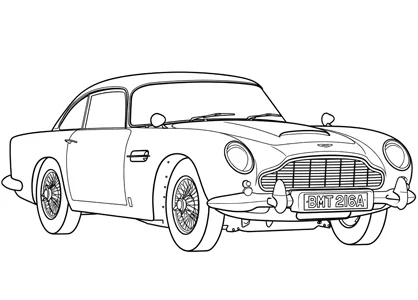 Aston Martin DB5, el coche de James Bond