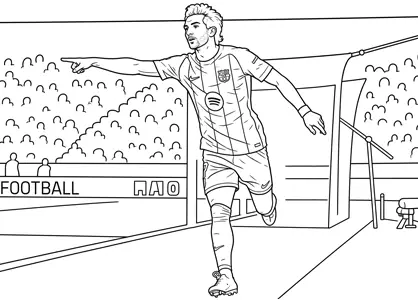 Ferrán Torres con la equipación del F.C. Barcelona