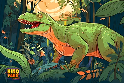 Ilustración Dino Park número 5.