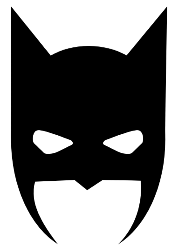 Top 57+ imagen mascara de batman dibujo