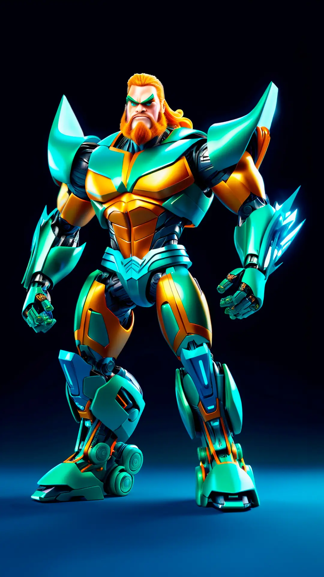 Superhéroe Aquaman Transformer