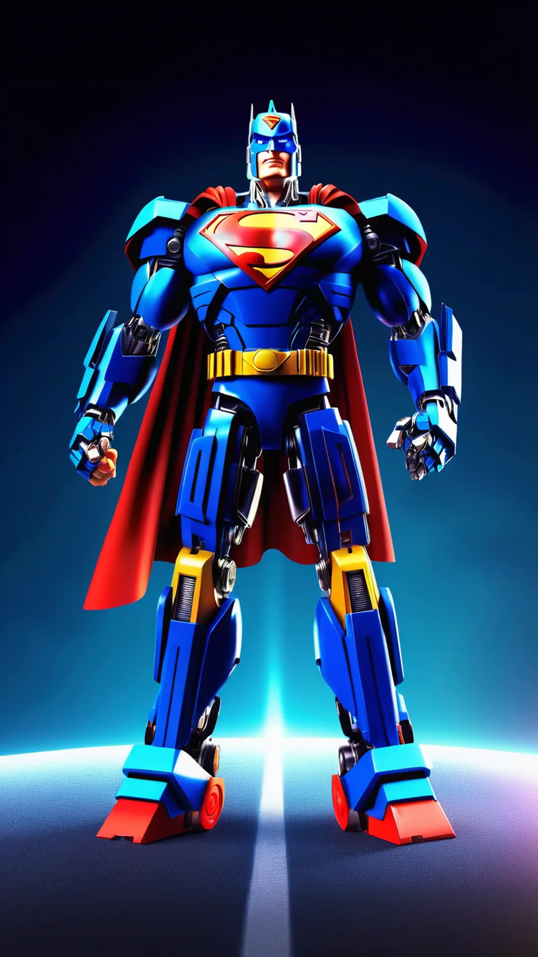 Superhéroe Superman Transformer