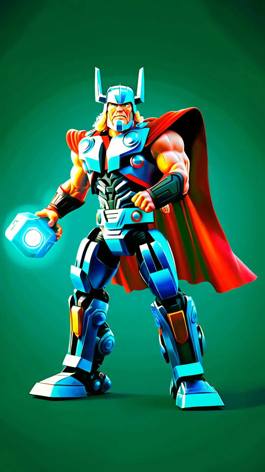 Superhéroe Thor Transformer
