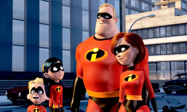 Película Los increíbles de Pixar Película Los increíbles de Pixar