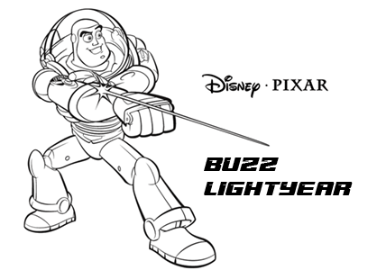Dibujos para colorear de Buzz Lightyear