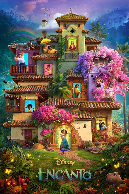 Cartel de la película Encanto de Disney