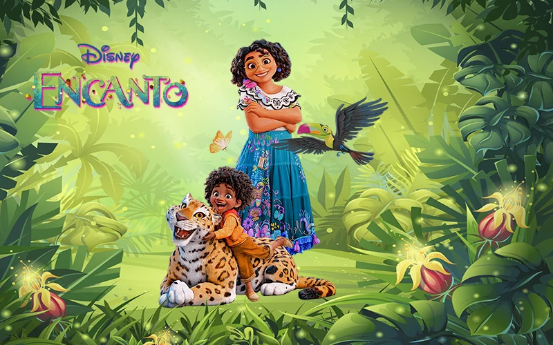 Dibujo de Antonio y Mirabel para descargar