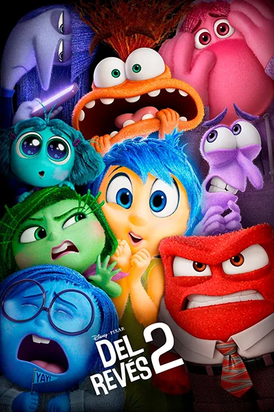 Cartel Película Del Revés 2 de Pixar.