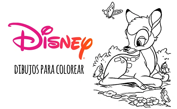 Dibujos Disney para colorear