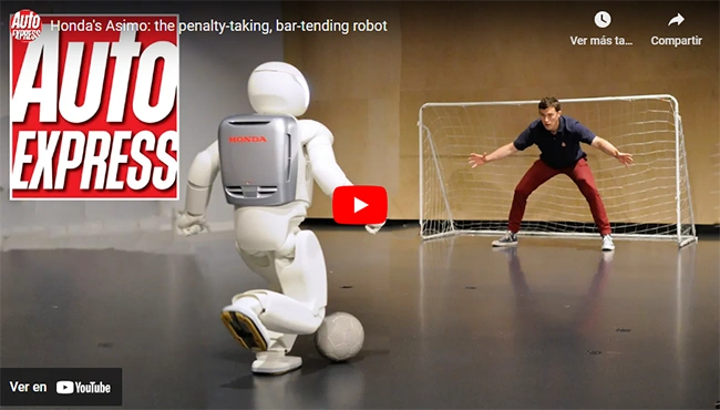 Video ASIMO un robot adelantado a su tiempo