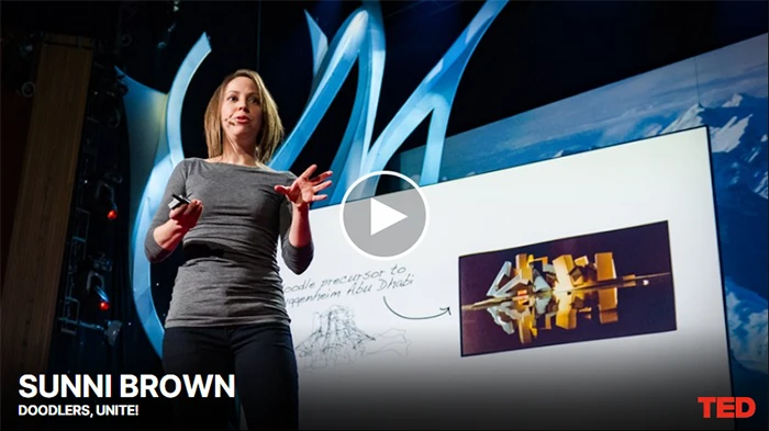 Charla TED sobre los beneficios de dibujar