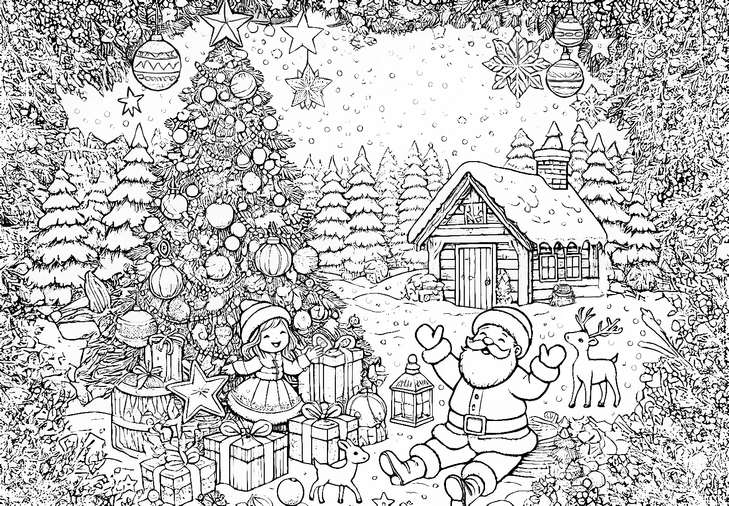 Dibujos de Navidad, dibujos navideños para colorear, imprimir y pintar dibujos-de-navidad-dibujos-navide-os-para-colorear-imprimir-y-pintar