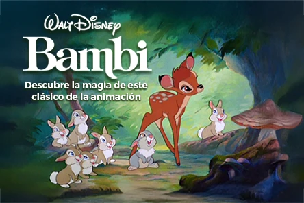 Bambi, la película de dibujos animados clásica de Disney