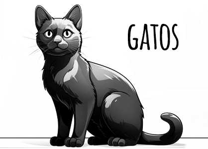 Dibujos de gatos