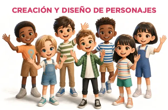 creación y diseño de personajes