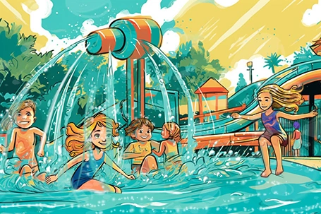 Diversión en el Parque Acuático
