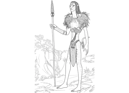 Eytukanel, chief of the Na'vi clan