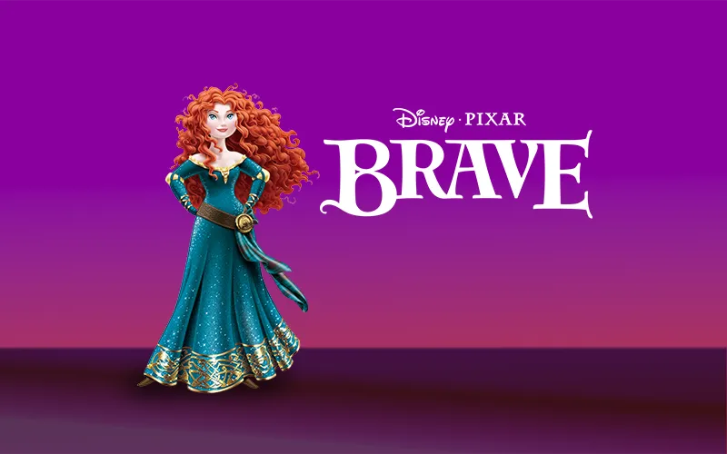 Dibujos de Pixar para descargar, Mérida de la película Brave.