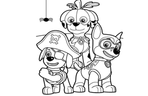 Celebrate Halloween with the PAW Patrol heroes!