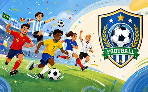 National Football Teams Drawings