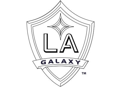 Los Angeles Galaxy soccer team crest, version 1
