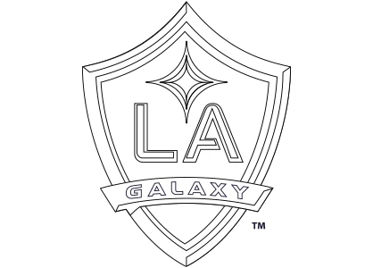 Los Angeles Galaxy soccer team crest, version 2