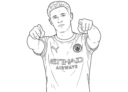 Elliot Anderson in the Manchester City kit