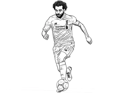 Mohamed Salah, Liverpool FC soccer player