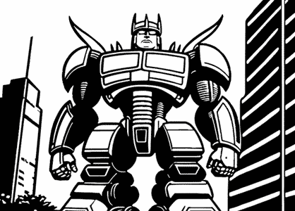 autobot symbol coloring page