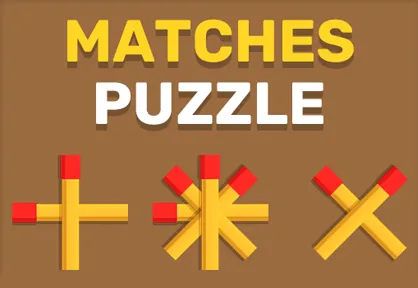 Juego de puzzle de las cerillas o Matches Puzzle