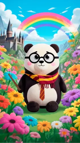Diseño de peluche personaje Harry Potter.