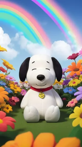 Peluche de Snoopy