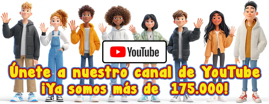 Únete a nuestro canal de YouTube, ¡Ya somos más de 175.000!