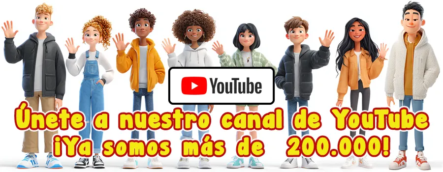 Únete a nuestro canal de YouTube, ¡Ya somos más de 200.000!