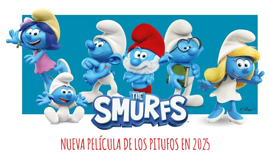 Nueva película de Los Pitufos en 2025