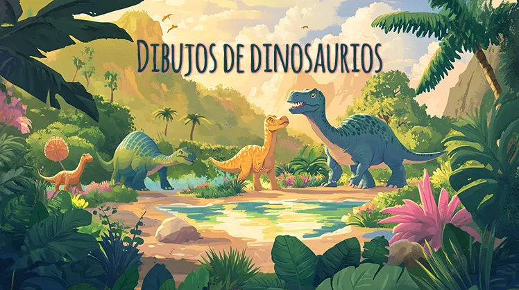 Dibujos de dinosaurios