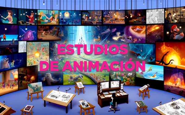 Estudios de animación.