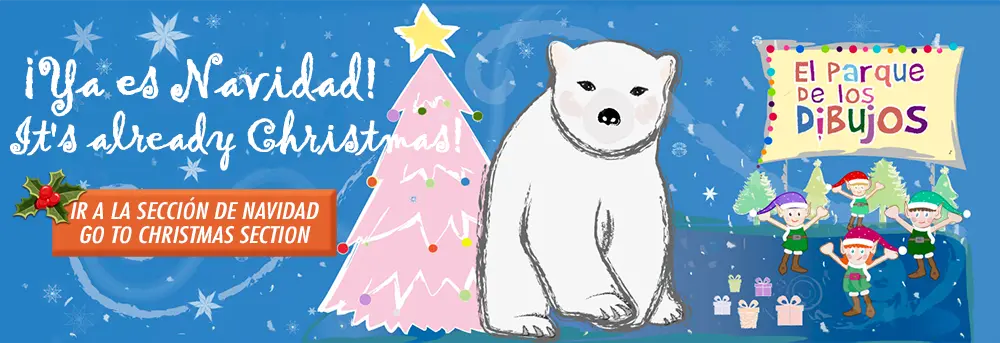 ¡Ya es Navidad! It's already Christmas.