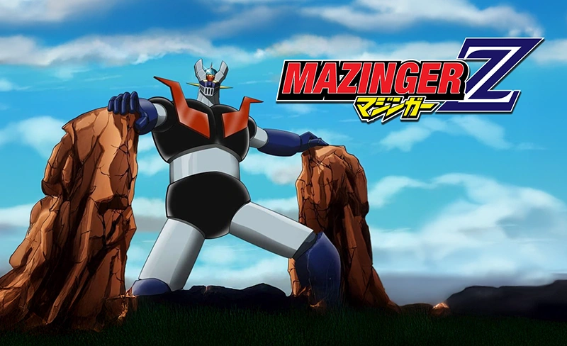 Cartel de la serie de dibujos animados japonesa Mazinger Z para descargar en PDF