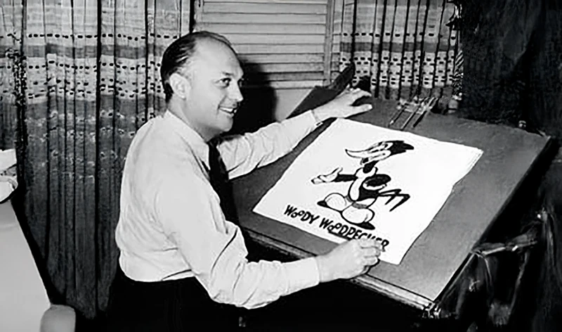 Walter Lantz, el creador de El Pájaro Loco Walter Lantz, el creador de El Pájaro Loco