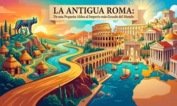 La historia de la humanidad contada por medio de dibujos e ilustraciones: La Antigua Roma