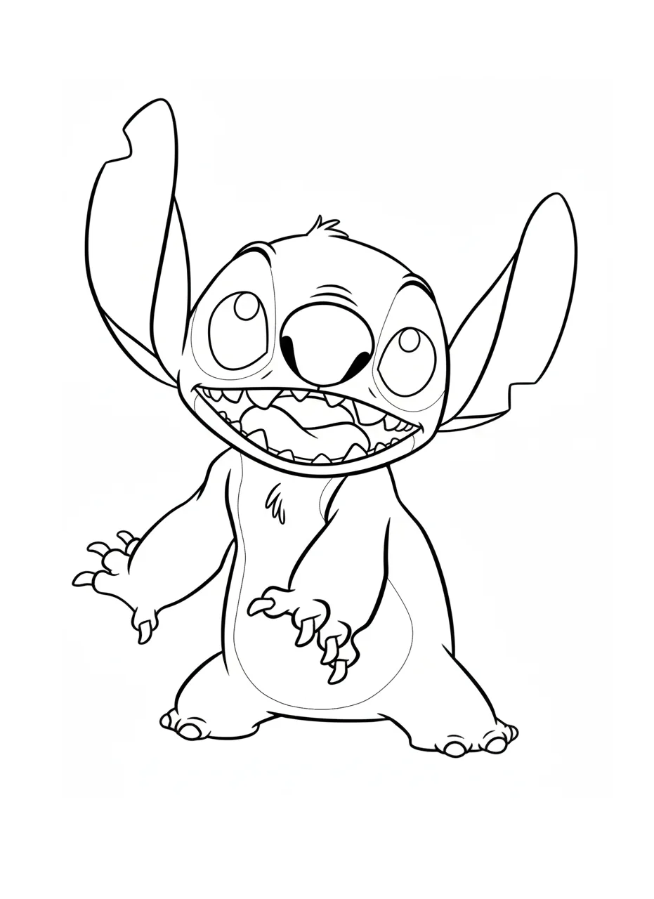 Stitch, the character from another planet Stitch, the character from another planet