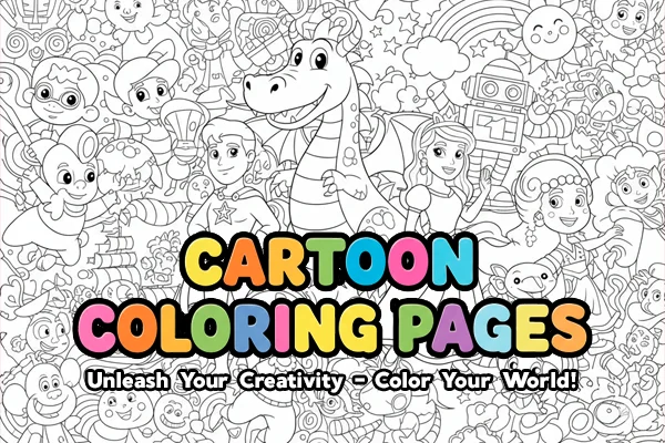 Cartoon coloring pages. Unleash Your Creativity - Color Your World!