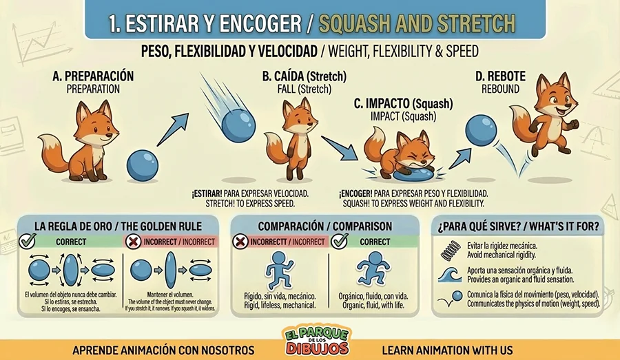 Animation Principle 1: Squash and Stretch