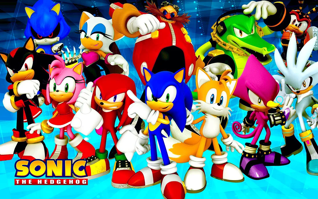 Galería de personajes de la saga Sonic El Erizo 