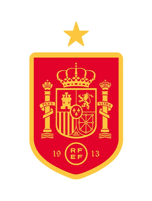 Escudo de la selección española de fútbol en color Escudo de la selección española de fútbol en color
