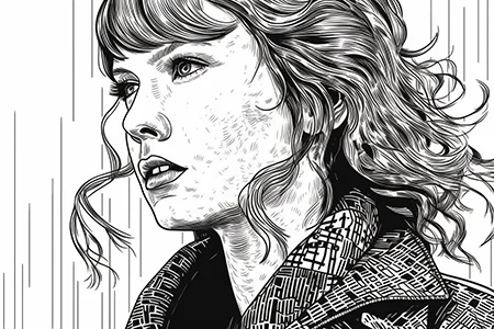 Dibujos de Taylor Swift
