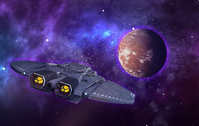 Spaceship and Planet to download
