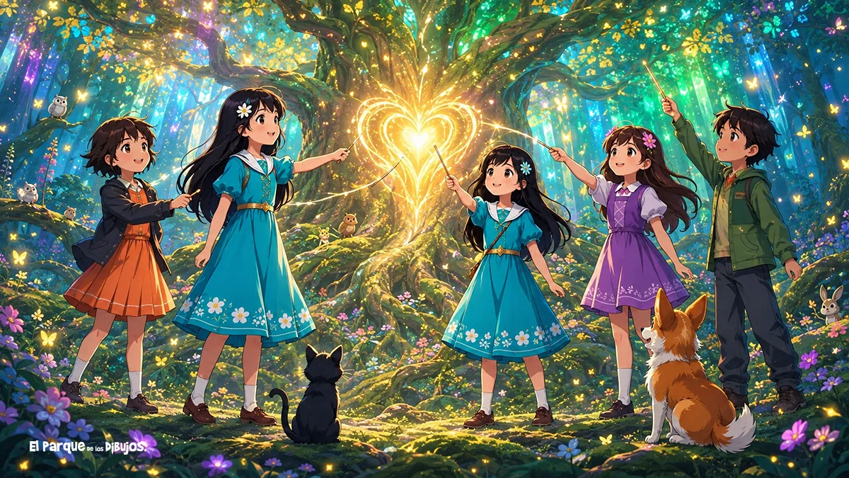 The magical heart of the Aurora Tree The magical heart of the Aurora Tree